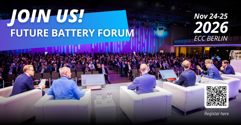 Future Battery Forum 2026 in Berlin