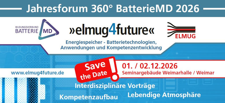 Jahresforum 360° BatterieMD & »elmug4future«